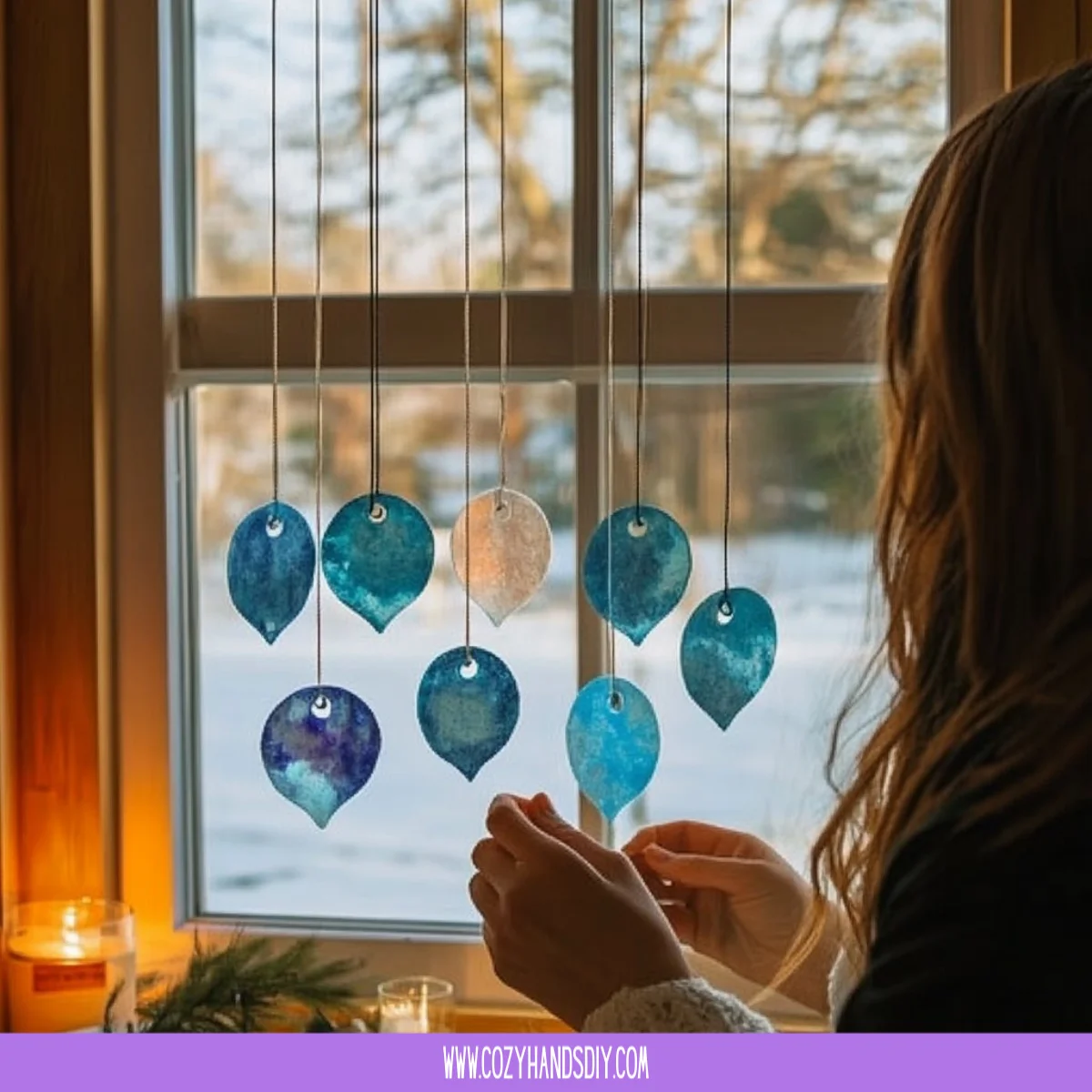 DIY Melted Crayon Sun-Catchers