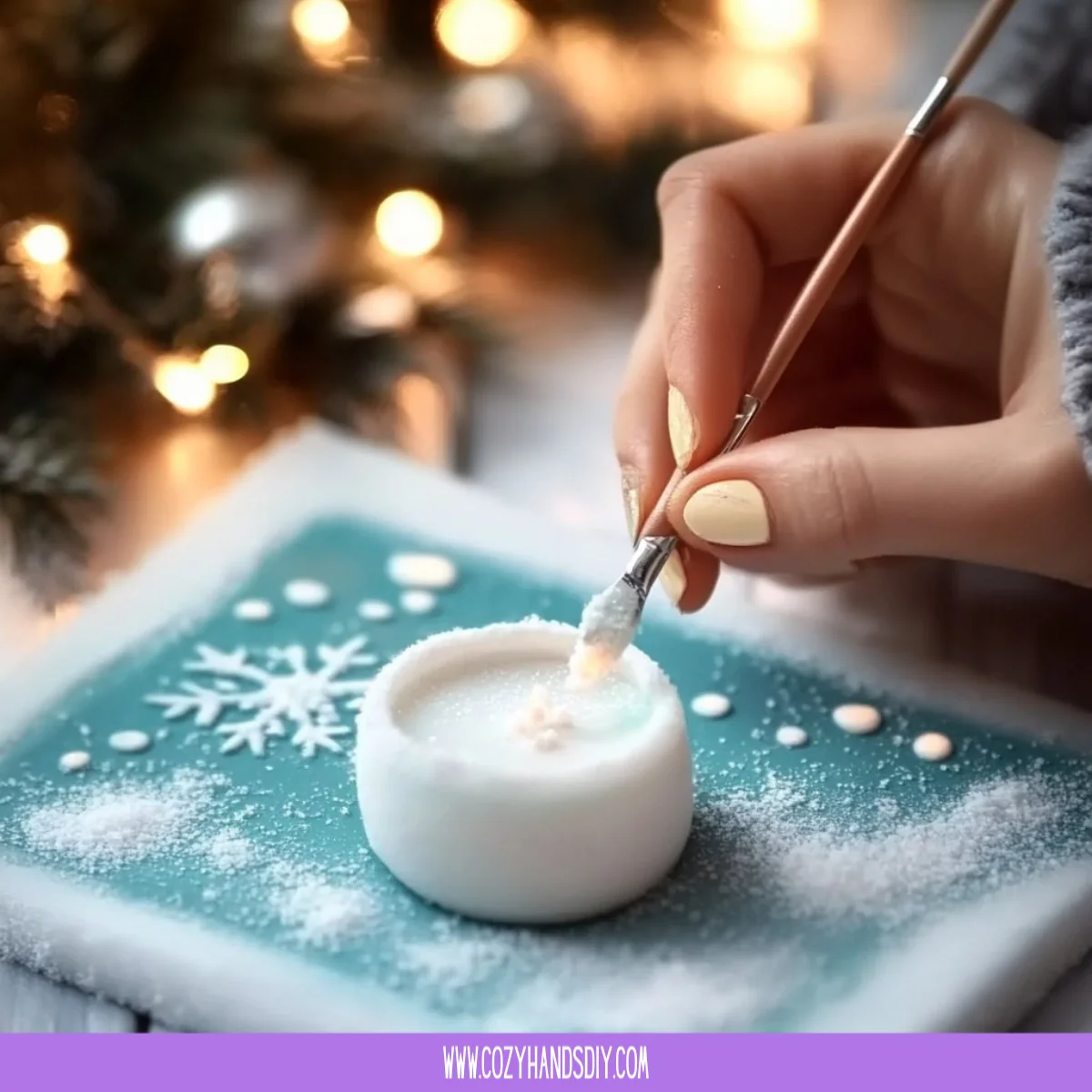 Glow Snow Puffy Paint