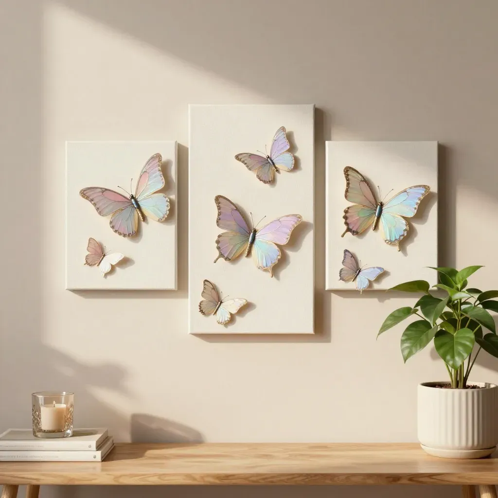 CD Butterfly Wall Art (Shimmer DIY)