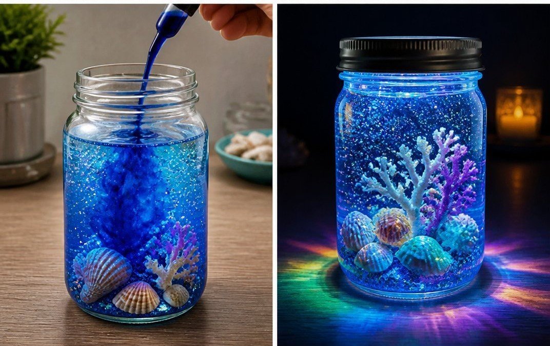 The Glowing Ocean Jar