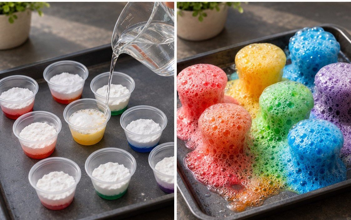 Baking Soda Fireworks
